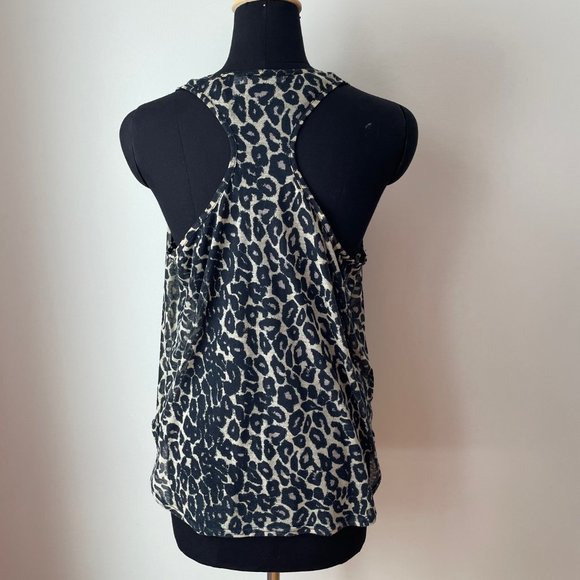 MINKPINK Leopard Print Racerback Sheer Tank - Picture 3 of 13